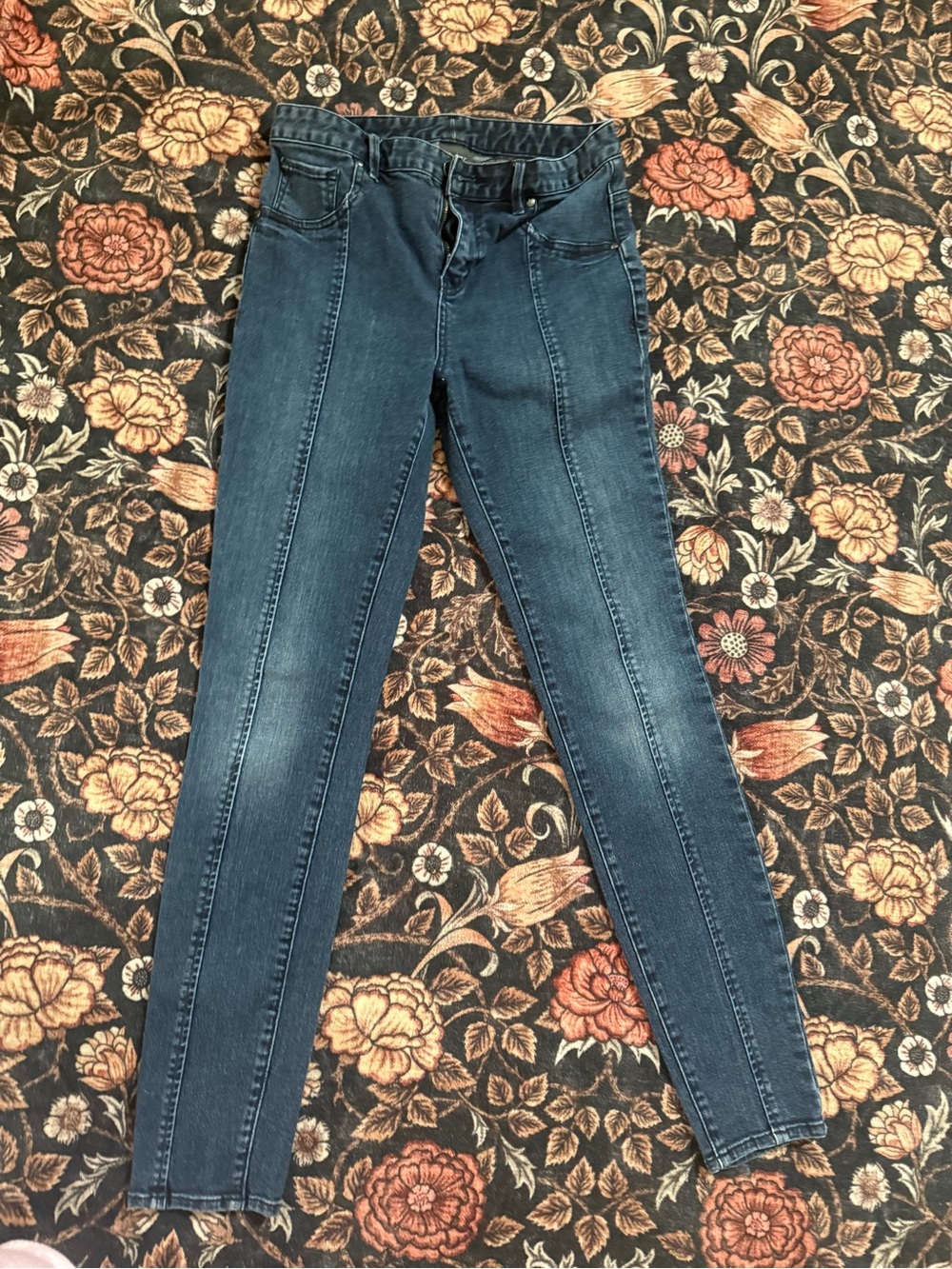 Armani Exchange Women's Navy Skinny Jeans